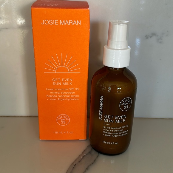 NWT Josie Maran Get Even Sun Milk Jumbo SPF 33 - Picture 2 of 8